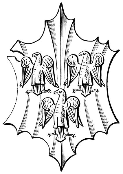 Family Crest Coat of Arms :: Shield with engrailed edges from ...