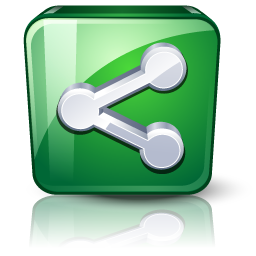 Twitter flying green Icon | Vector Twitter Iconset | Iconshock