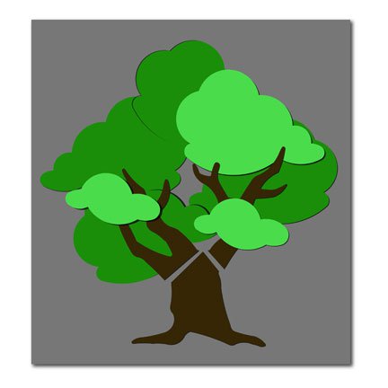 3 branches of government tree clipart