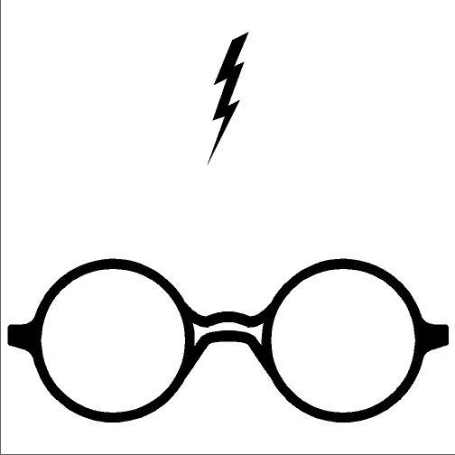 Harry potter lightning bolt clipart