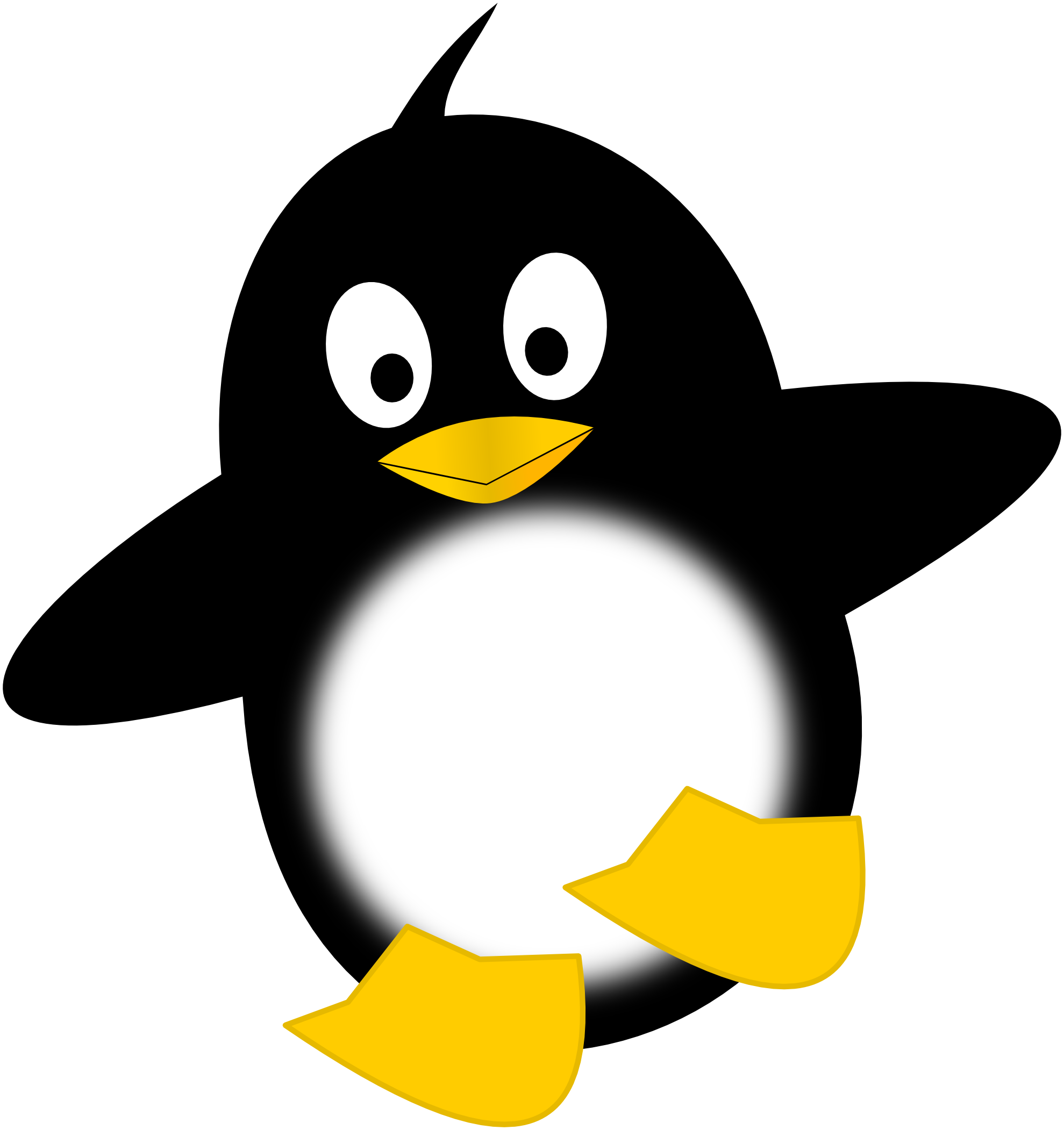 Cartoon penguin clipart - ClipartFox