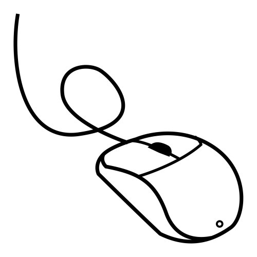 Best Photos of Printable Computer Mouse - Computer Mouse Clip Art ...