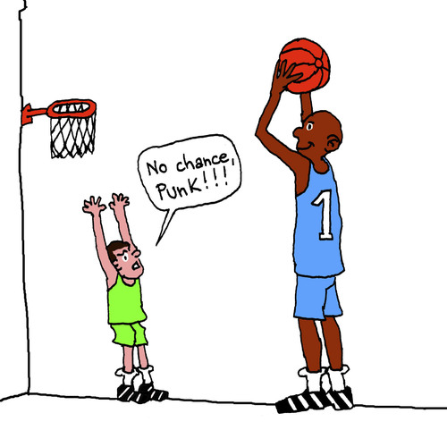 Basketball By Pascal Kirchmair | Sports Cartoon | TOONPOOL
