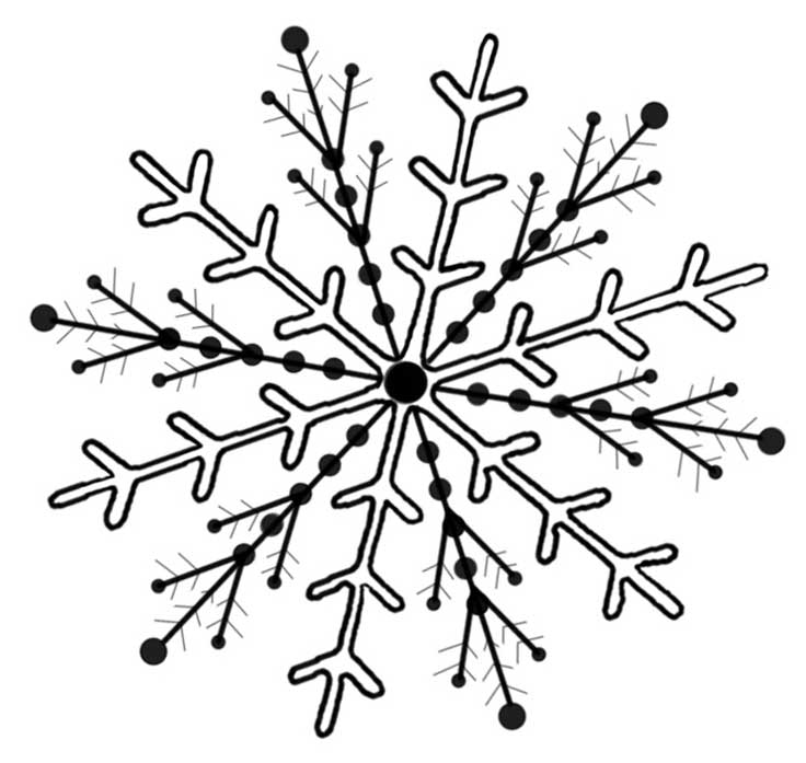 Black White Snowflake Wallpaper By Serenemeow Blue