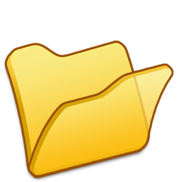 Folder, Yellow icon
