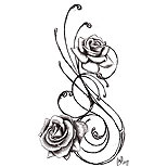 50 Rose Tattoos + Meaning