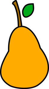 Pear Clip Art - vector clip art online, royalty free ...