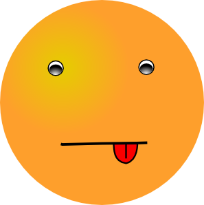 Tongue Out clip art - vector clip art online, royalty free ...