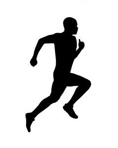 Cross Country Runner Silhouette
