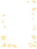 Fall Borders, Autumn Borders, October Borders - One Heart Weddings