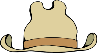 Cowboy hat clip art at vector clip art - Cliparting.com