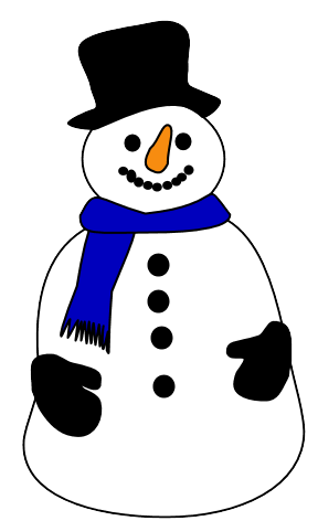 Clip art snowman
