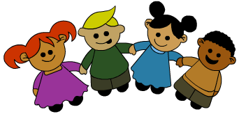 Kids Holding Hands Clipart - Free Clipart Images