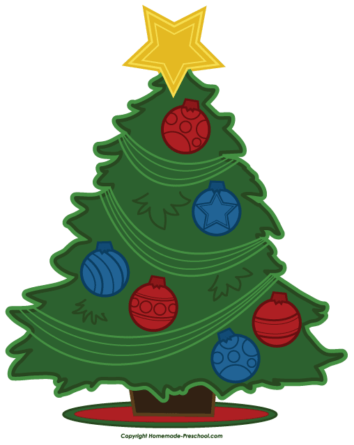 Free Christmas Tree Clip Art