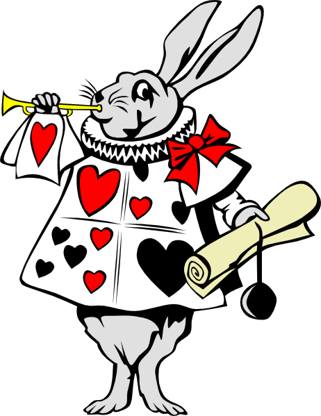 Alice in wonderland clipart free