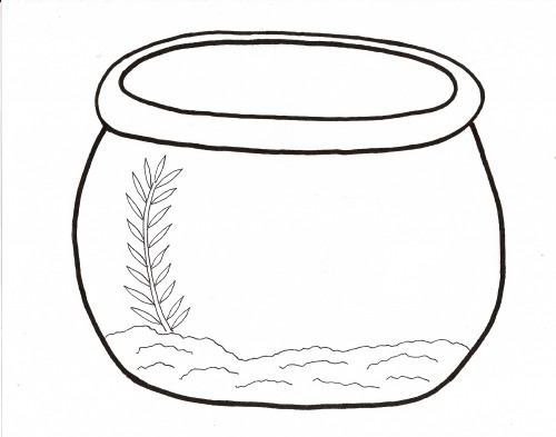 Fish Bowl Outline