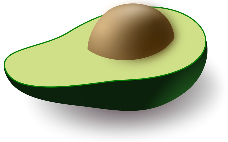 Free to Use & Public Domain Avocado Clip Art