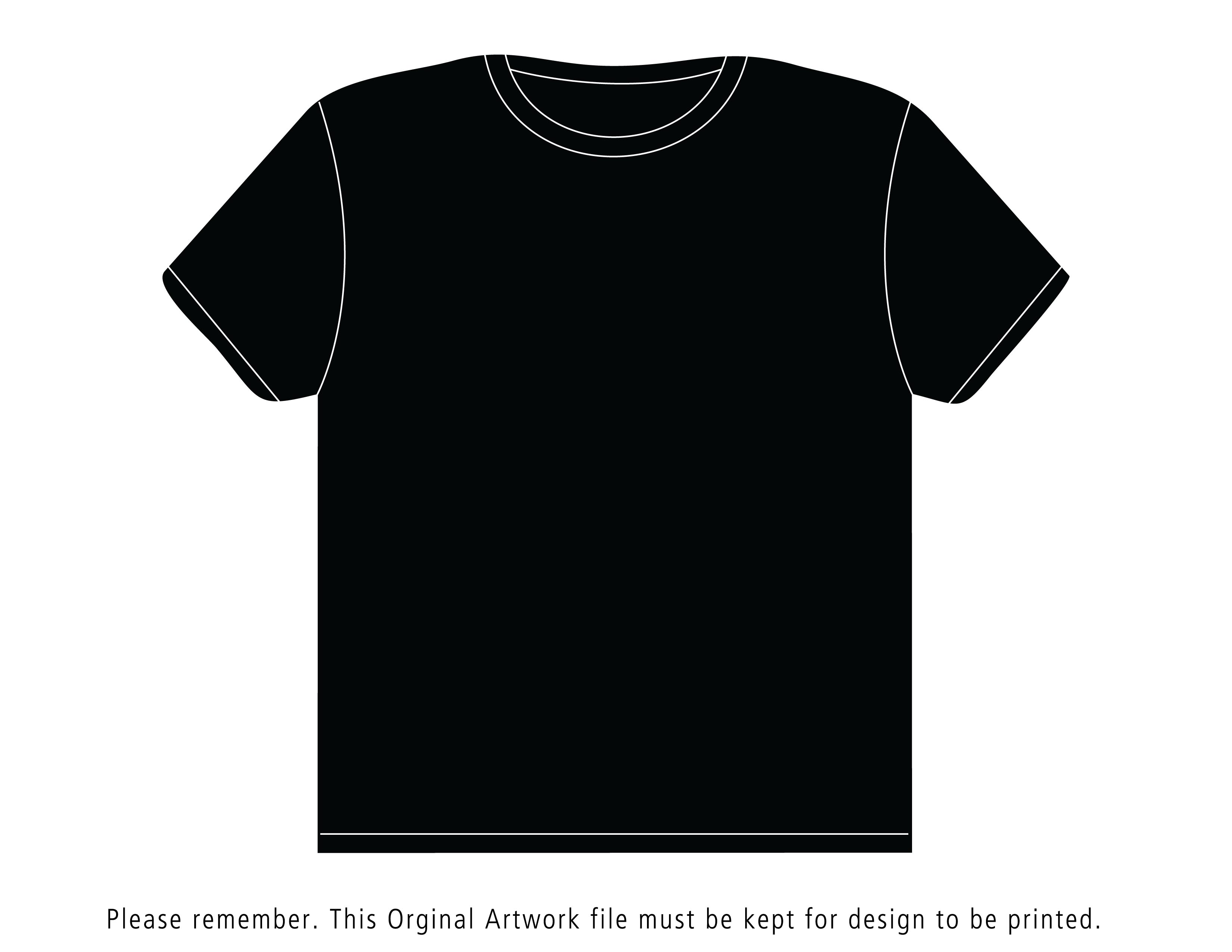 T Shirt Template - ClipArt Best