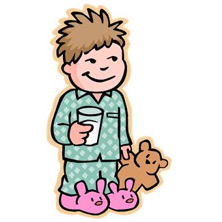 Put On Pajamas Clipart