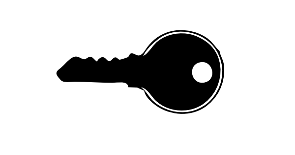 Key clip art Free Vector