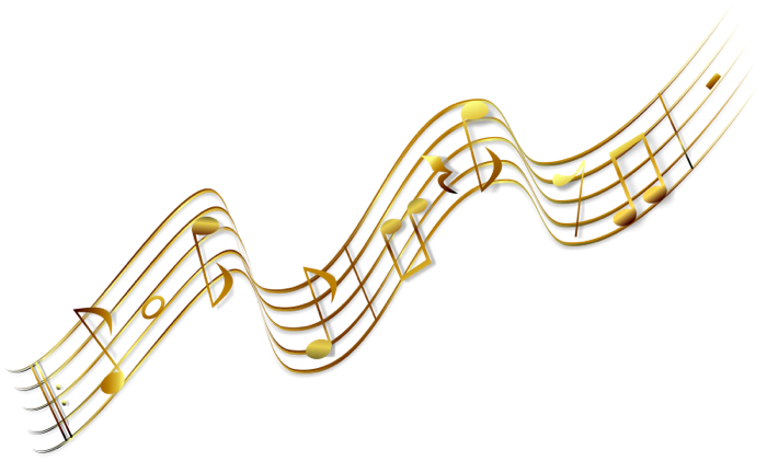 Christmas Music Notes Border Clip Art - Free ...