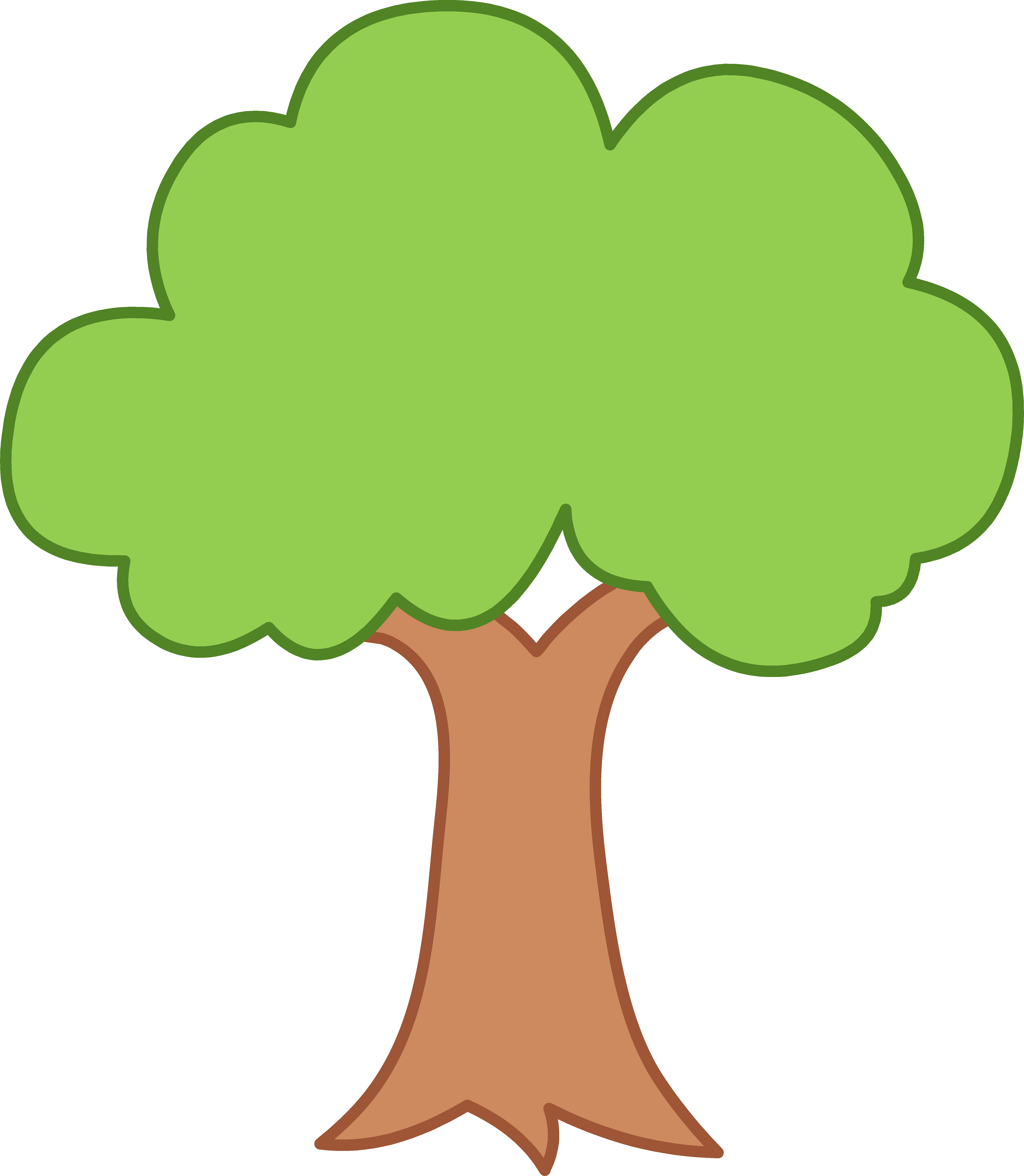 Tree Clip Art Background - Free Clipart Images