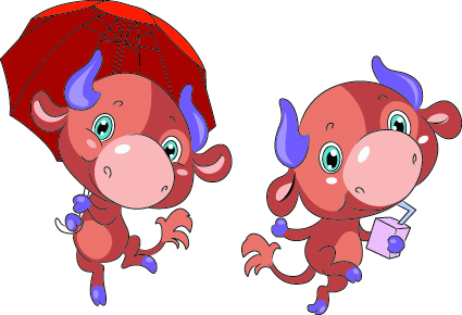 Vector Funny cartoon animal Illustration 03 - Vector Animal free ...