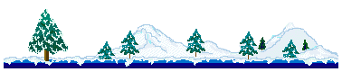 Winter Clip Art - Snow, Mountains, Pine Trees - Free Winter Clip Art