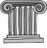 columns pillars clip art royalty free