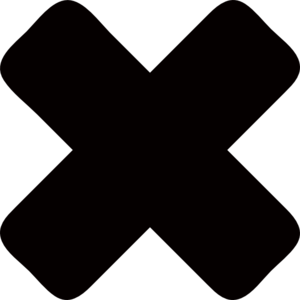 Tick And Cross Vector Black - ClipArt Best
