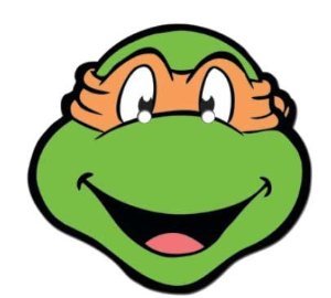 Michelangelo Teenage Mutant Ninja Turtles Face Mask: Amazon.co.uk ...