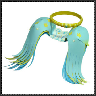 Canon Papercraft - Angel's Wings and Halo Free Template Download ...