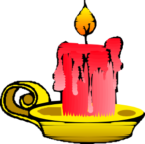 Red Candle clip art - vector clip art online, royalty free ...