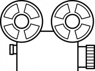 Movie Tape clip art | free vectors | UI Download