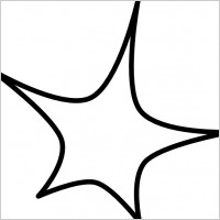 Star Clip Art Outline - Free Clipart Images