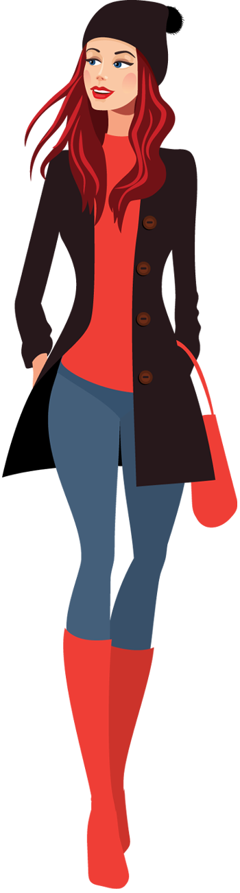 Woman shopping clipart png - ClipartFox