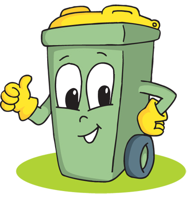 Cartoon trash can clipart - ClipartFox