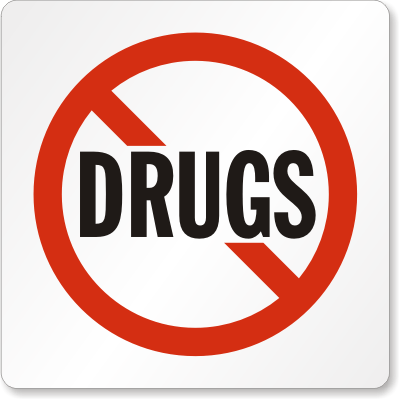 No Drugs Clipart