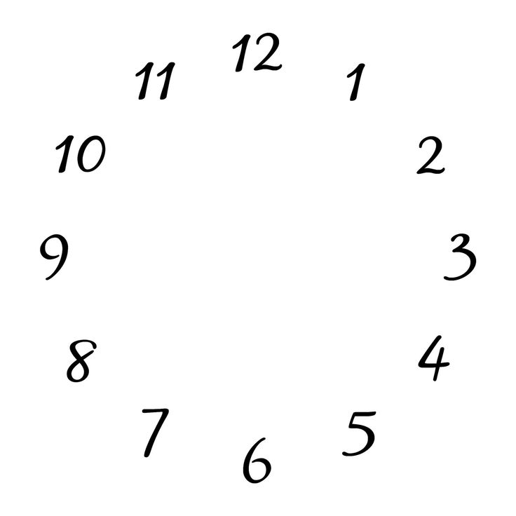 Blank Clock | Clock Worksheets ...
