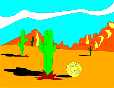 Clip Art Desert - ClipArt Best