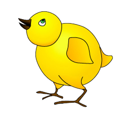 Cartoon Chicken Clipart Newborn Cute Farm Bird | Just Free Image ...