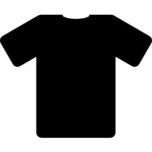 Football t shirt clipart
