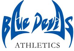 Blue Devil Dress Clipart