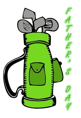 Golf Club Bag Clip Art - Free Clipart Images