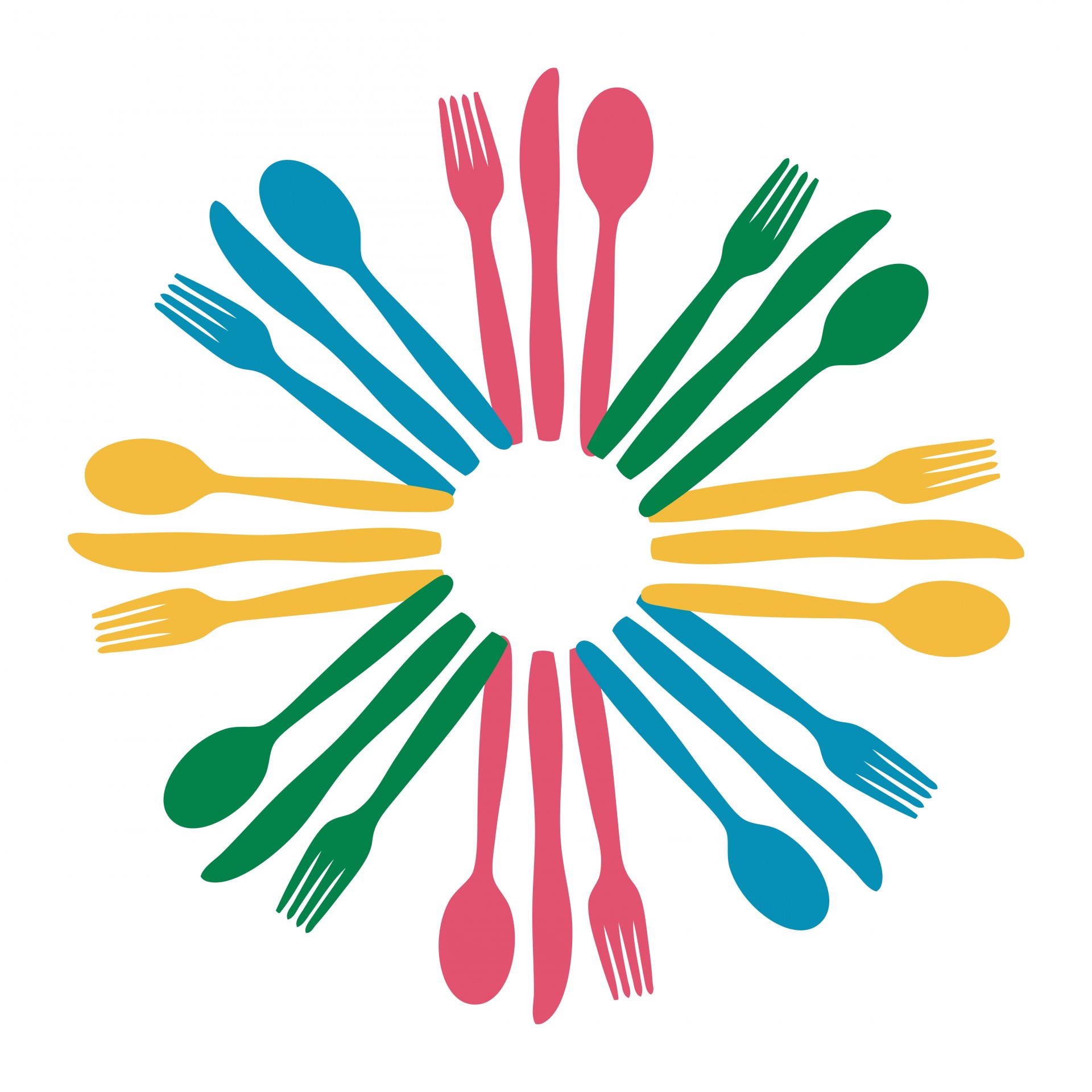 Colorful Cutlery Logo Clipart Free Stock Photo - Public Domain ...