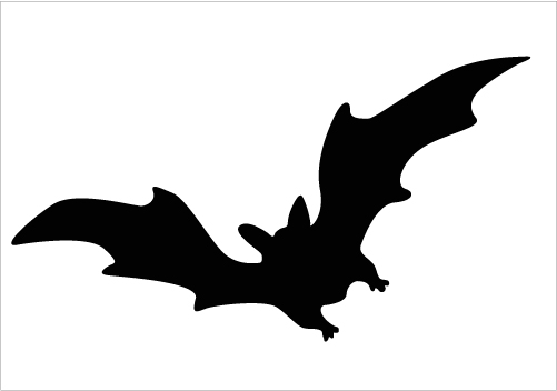 Bat Silhouette Clipart