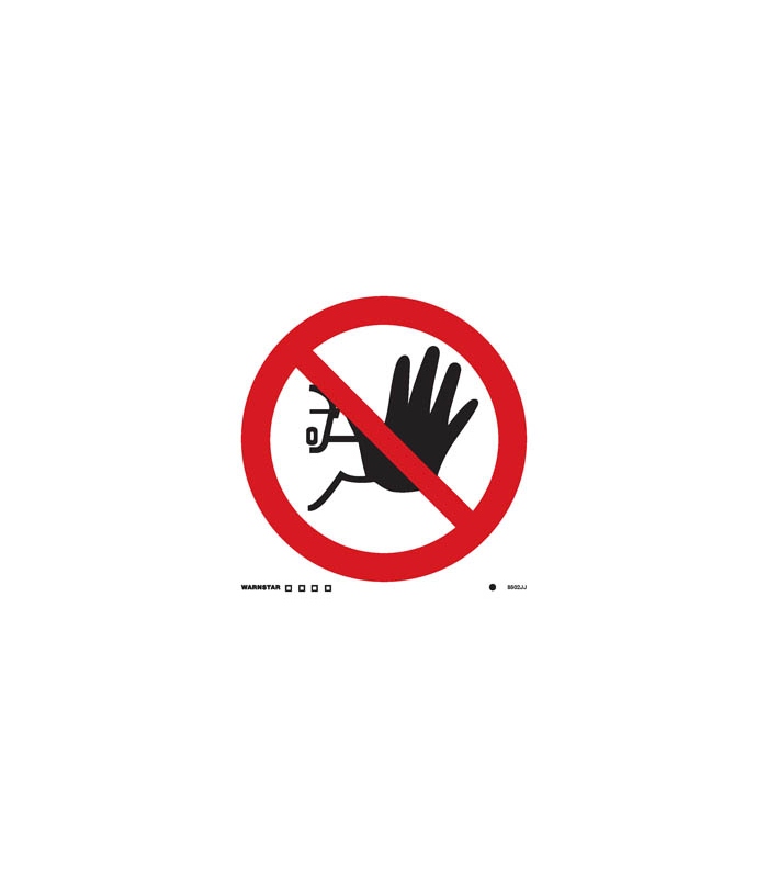 Prohibition Signs (Photoluminescent, rigid PVC) No entry symbol ...