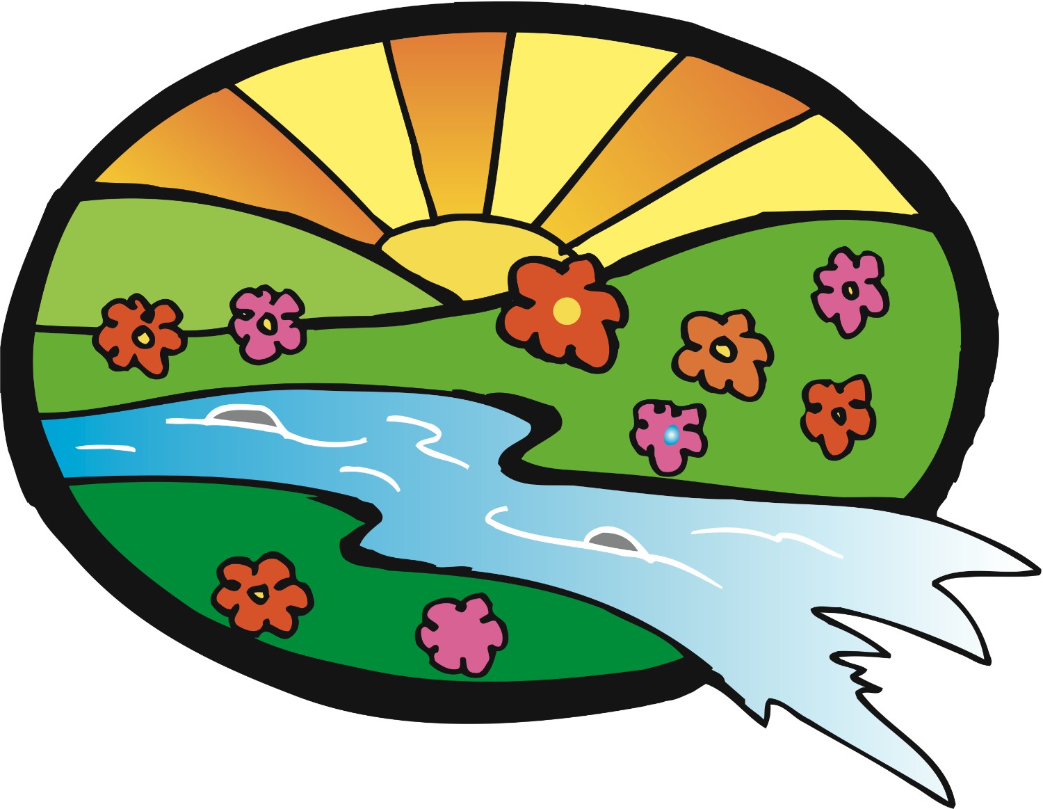River Clip Art - Tumundografico