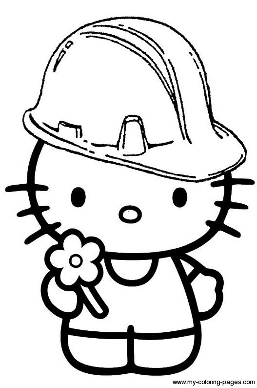 Hard Hat Coloring Pages - Aquadiso.com