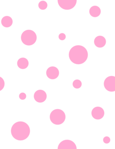Pink Polka Dot Bow Png Clipart